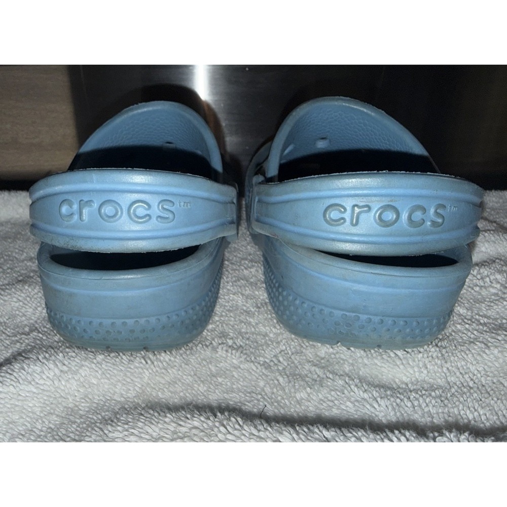 Crocs Blue Toddler Boys Size C8 - Picture 5 of 9